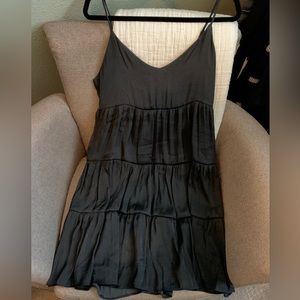 NWT satin mini dress babydoll 🤍✨